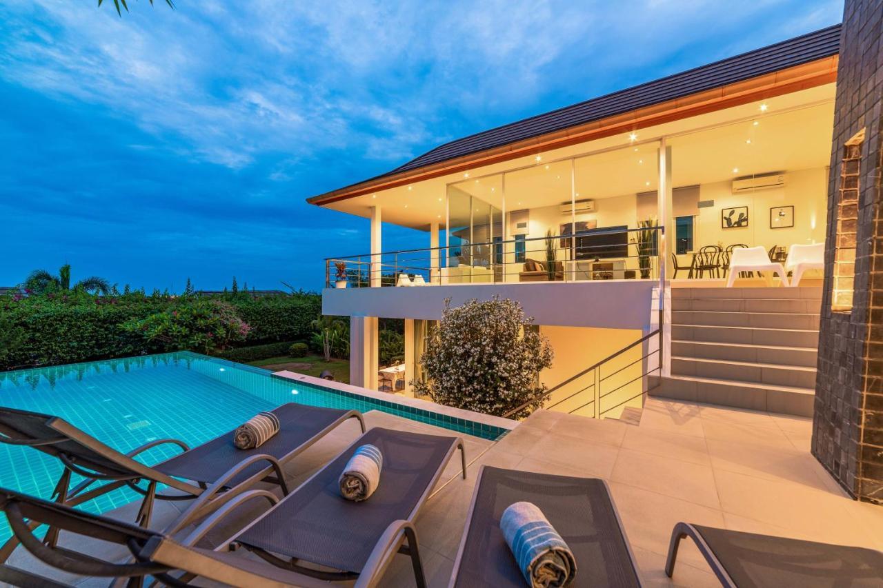 Phu Montra Villa With Ocean View Pm-A4 Khao Tao Exteriér fotografie